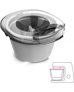Gelatiera Macchina per Sorbetto Capacit&agrave 1 Litro Bianco AW20010022