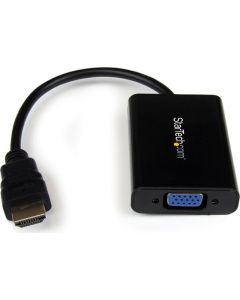 Adattatore HDMI a VGA con Micro USB e audio HD2VGAA2