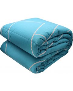 Trapunta invernale Matrimoniale Double face Cotone Turchese - Cheerful