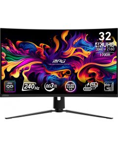 Monitor PC 31.5&quot 4K Ultra HD 3840 x 2160 Pixel MPG 321CURX QD-OLED