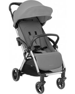 Eden - Passeggino Leggero Compatto Pieghevole da 0-4 Anni 0-22 Kg Grey