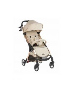 Cloe - Passeggino Leggero Pieghevole da 0-4 Anni 0-22 Kg Beige