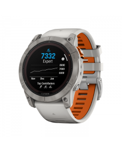 GARMIN FENIX 7X PRO 51MM SAPPHIRE SOLAR FOG GRAY ORANGE