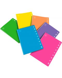 Confezione 10 Quaderni Monocromo Fluo A4 80G 5M 02267925M