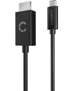 Cavo e Adattatore Video 1.8 M Usb Tipo-C Hdmi Nero CY3305HDMIC