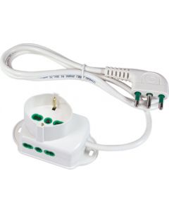 Multipresa 2x2Pt 1xsk Lat - 42105