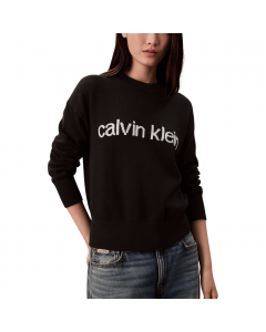 CALVIN KLEIN JEANS COTTON GRAPHIC PULLOVER
