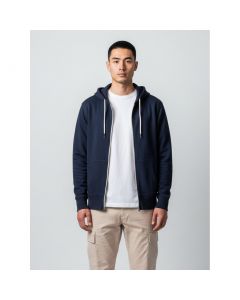L'AGAMA' FELPA CAPPUCCIO ZIP