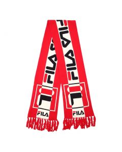 FILA INTARSIA KNITTED SCARF