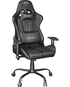 Sedia Gaming ergonomica Tessuto, Pelle PU Regolabile Nero GXT 708B Resto