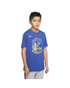 NIKE BOYS ICON NAME & NUMBER TEE WARRIORS CURRY