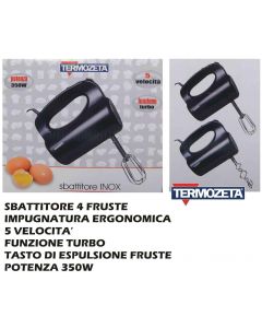 Sbattitore 4 Fruste 350Watt Termozeta R76032