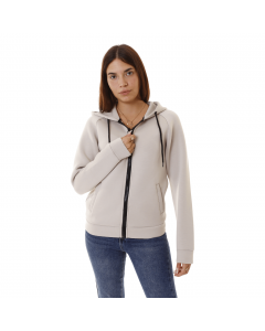 BUNF FELPA TERMICA FULL ZIP CAPPUCCIO MRF300