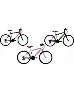 Uomo Mountain Bike MTB 26&quot Argento Rosso - TMU26118B