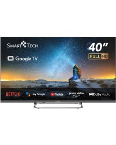 Smart TV 40&quot FHD LED GoogleTV DVBT2/C/S2 Classe E WiFi Grigio 40FG01V