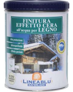 Finitura Cerosa Acqua Lineablu Hi2310 Trasparente Ambrato Ml 750