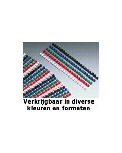 Confezione 100 Dorsi Plastici 10mm Blu 4028235