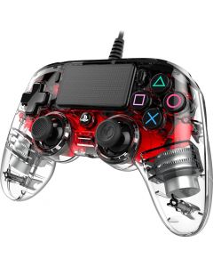 Controller Playstation 4 colore Rosso Light Edition