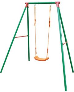 Altalena Bambini Giardino Singola 1 Tiro Acciaio SSN-02