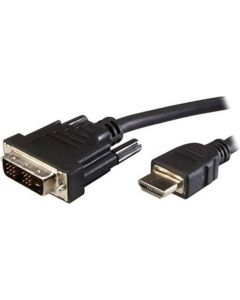 Adattatore Video da HDMI Maschio a DVI 18+1 Maschio colore Nero 300-00035