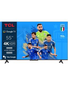 Smart TV 55&quot LED 4K UHD Sistema Operativo Google TV Classe E Titanio 55P61B