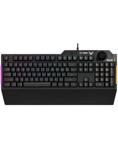 Tastiera TUF Gaming K1 RGB USB Nero 90MP01X0-BKIA00