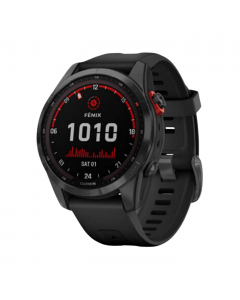 GARMIN FENIX 7S SOLAR SLATE GRAY W BLACK BAND