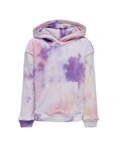 ONLY KIDS KOGNEVERLIFE TIE DYE HOODIE