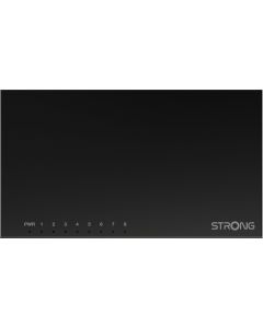 Switch di Rete 8 porte Ethernet (10/100/1000) colore Nero - SW8000M