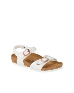 BIRKENSTOCK RIO KIDS WHITE BIRKO FLOR