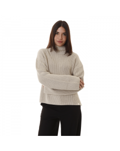 CALVIN KLEIN CHUNKY LOOSE HIGH NECK SWEATER