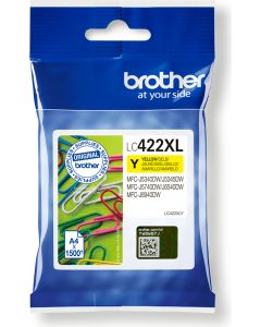 Cartuccia D&#039Inchiostro 1 Pz Originale Giallo LC-422XLY