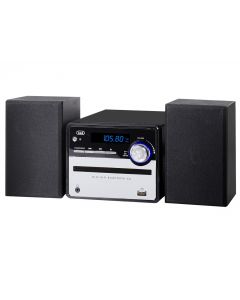 Mini Hi-Fi Stereo 20 Watt Wireless con Lettore CD USB e AUX Nero 0H10F600