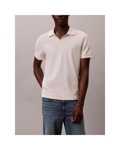 CALVIN KLEIN JEANS SS OPEN COLLAR CASUAL PIQUE POLO