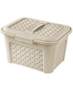 Cofanetto Portaoggetti Beauty Arianna Angora cm 28x22x17h TO5447A