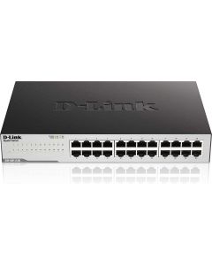 Switch di Rete 24 Porte Non Gestito L2 Gigabit Ethernet Nero GO-SW-24G/E