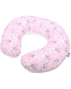 Cuscino Allattamento Kikka Supporto Neonati Ergonomico Rosa 5802ERS