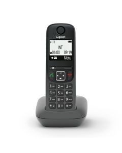 Telefono Telefono Analogico/Dect Identificatore di Chiamata Nero AS490