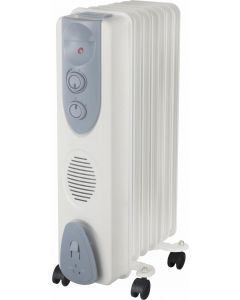 Stufetta elettrica Interno 1500 W colore Grigio TL007