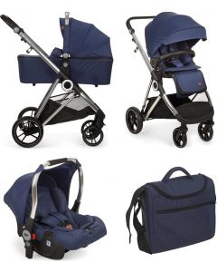 Mommy Plus Passeggino Trio Leggero Pieghevole 0-36m Marino