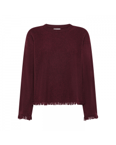 SUN68 SWEATER FRINGES L/S