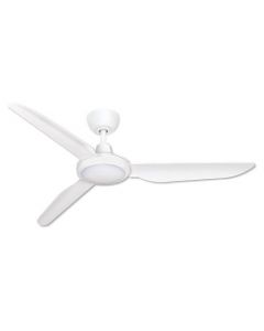 Ventilatore da Soffitto con Luce Lampadario 3 Pale 122 cm Bianco 7155B IR